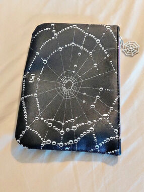 ipsy October Glam Bag Black & Purple Cosmetic Pouch